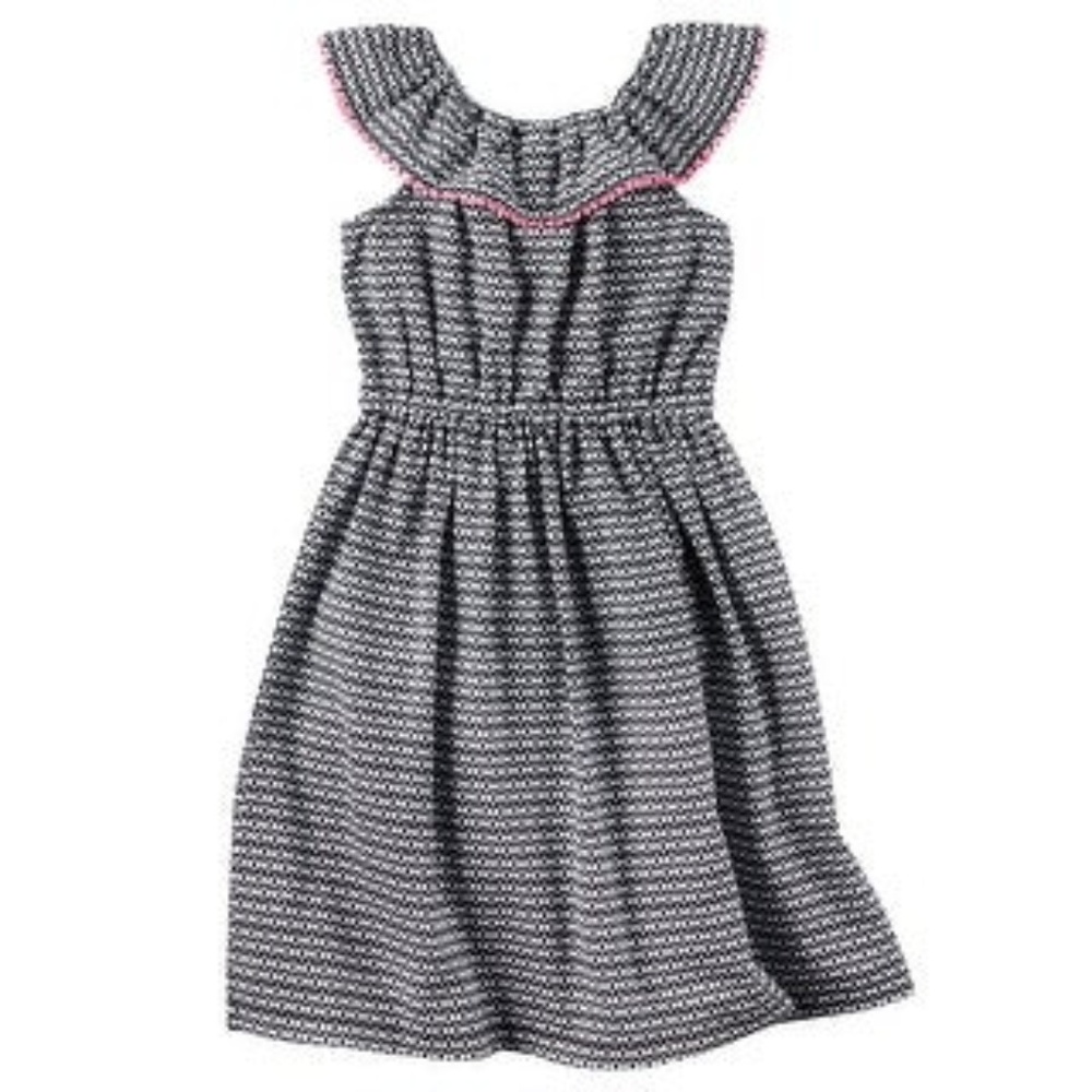 Carters Black and White Maxi Dress